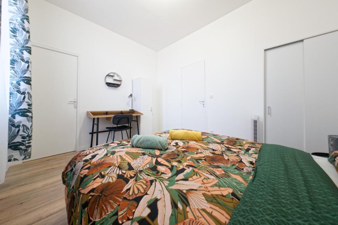 L'Azur - 3 Personnes - Bureau & Wifi Apartment แปร์ปินญอง ภายนอก รูปภาพ